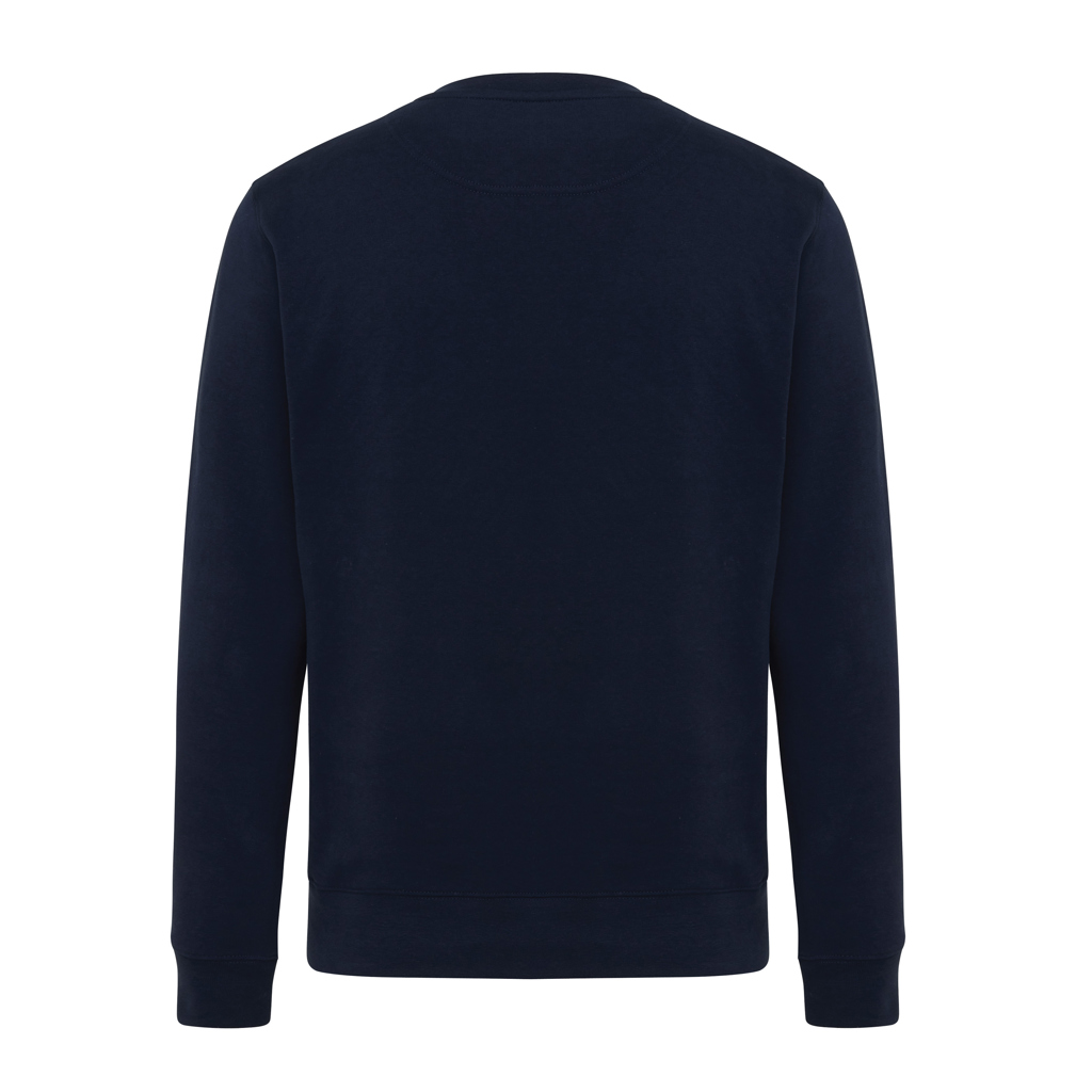 Sweatshirt bleu marine vu de dos