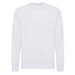 Sweat-shirt blanc à manches longues unisexe