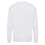 Dos d’un sweat-shirt blanc uni