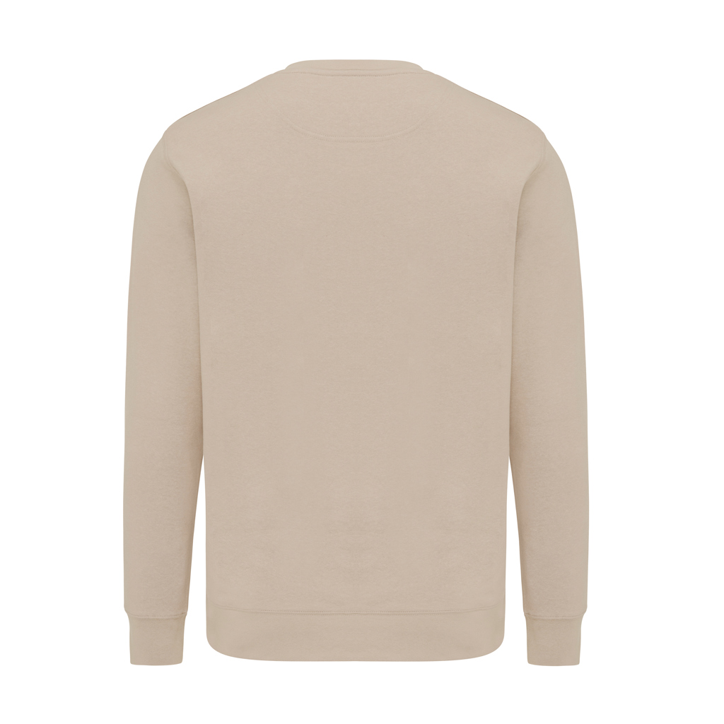 Dos de sweat beige à manches longues