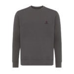 Sweat-shirt gris à col rond pour homme