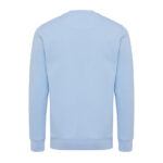 Sweat-shirt bleu clair vu de dos