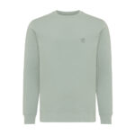 Sweat-shirt vert clair à logo minimaliste WAVE