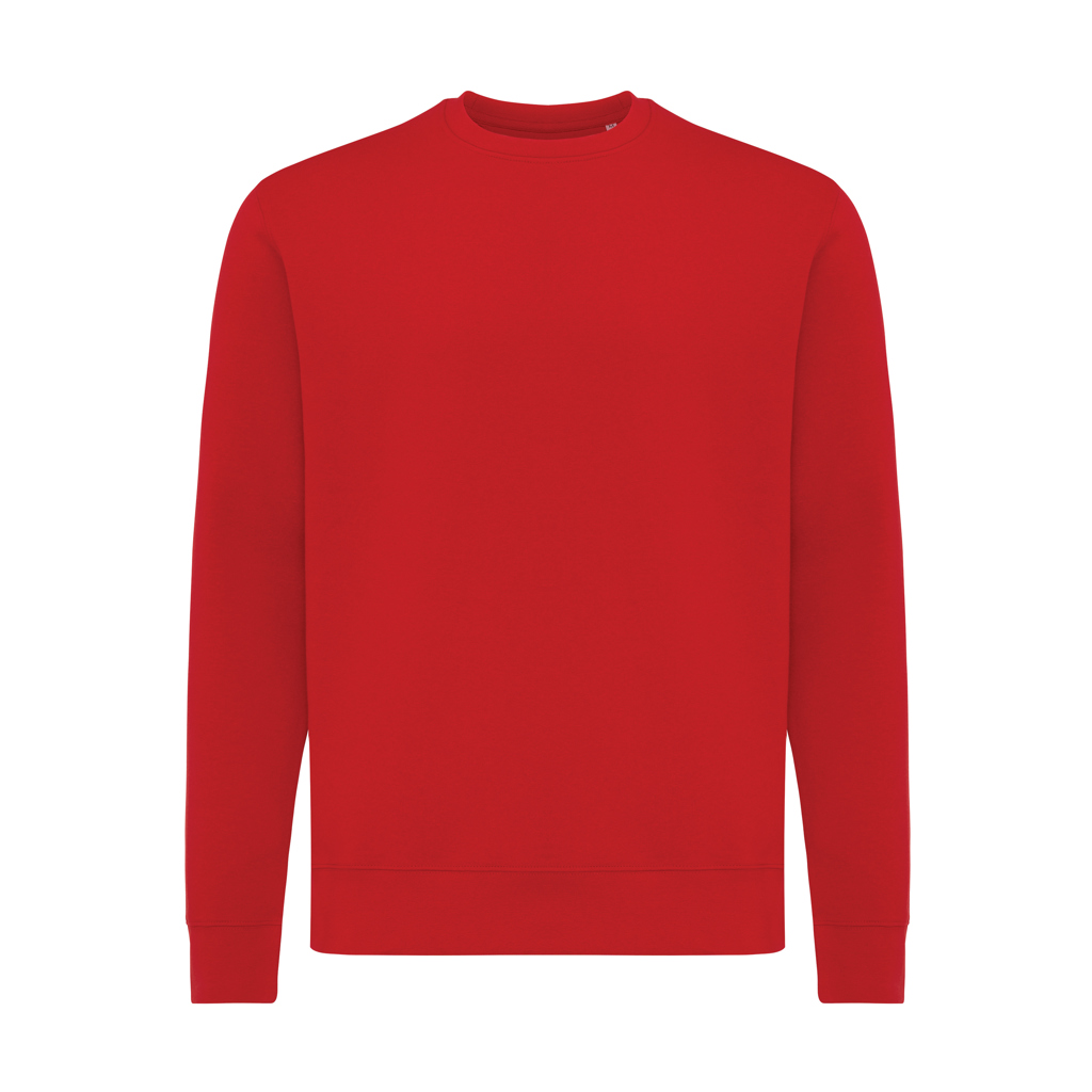Sweat-shirt rouge à manches longues basique