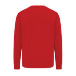 Dos de sweat-shirt rouge uni