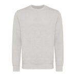 Sweat-shirt gris clair à manches longues