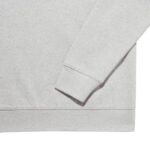 Manche et bas de sweat gris clair