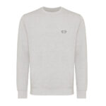 Sweat-shirt gris clair à manches longues