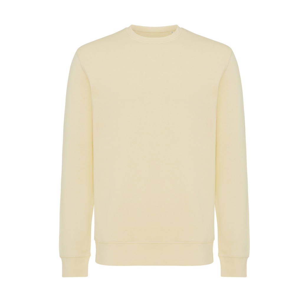 Sweat-shirt beige à manches longues unisexe