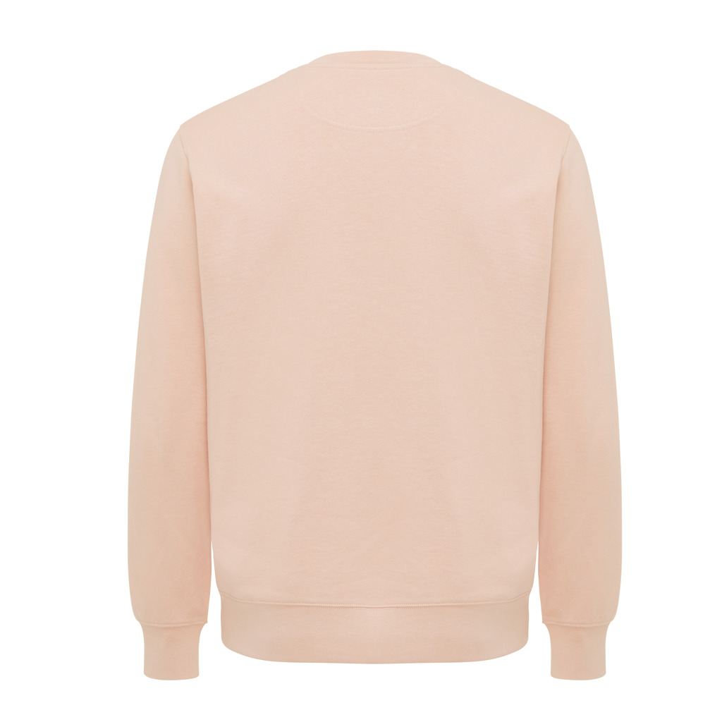 Sweat-shirt rose clair vu de dos