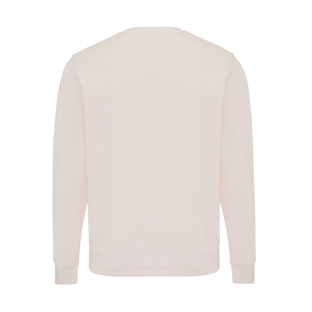 Dos de sweat-shirt beige à manches longues
