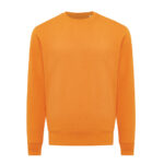 Sweat-shirt orange à manches longues unisexe