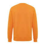 Sweat-shirt orange uni à manches longues