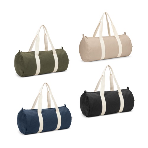 SAINT SPORT. Sac de sport en coton recyclé et polyester recyclé (380 g/m²)