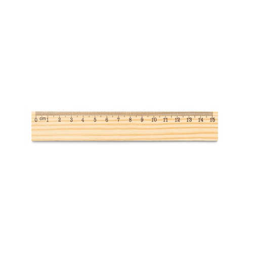 Règle en bois de 15 centimètres