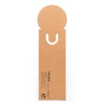 Pancarte de porte en carton recyclable marron