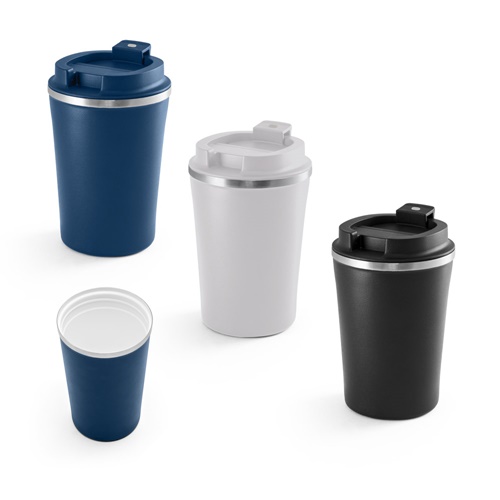 PHELPS CERAMIC. Gobelet de voyage en acier inoxydable avec intérieur en céramique 470 ml