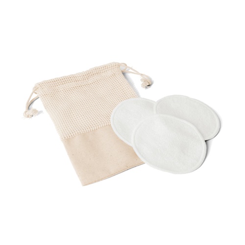 ELISE. Lot de 3 disques démaquillants lavables et réutilisables