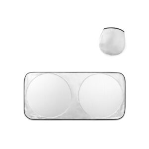 Pare-soleil pliable argenté pour voiture