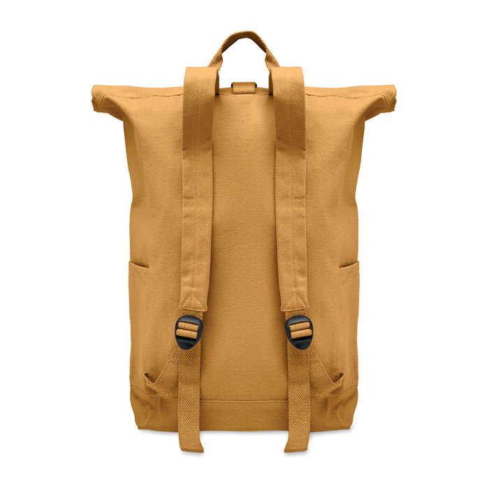 Sac à dos rouleau beige minimaliste