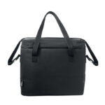 Sac isotherme noir avec poignées et bandoulière
