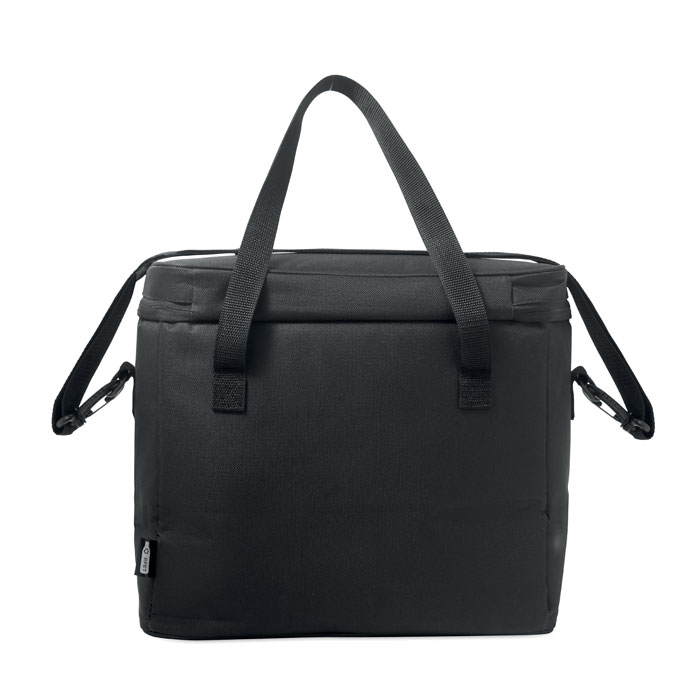 Sac isotherme noir avec poignées et bandoulière