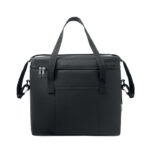 Sac isotherme noir avec poignées et poche avant