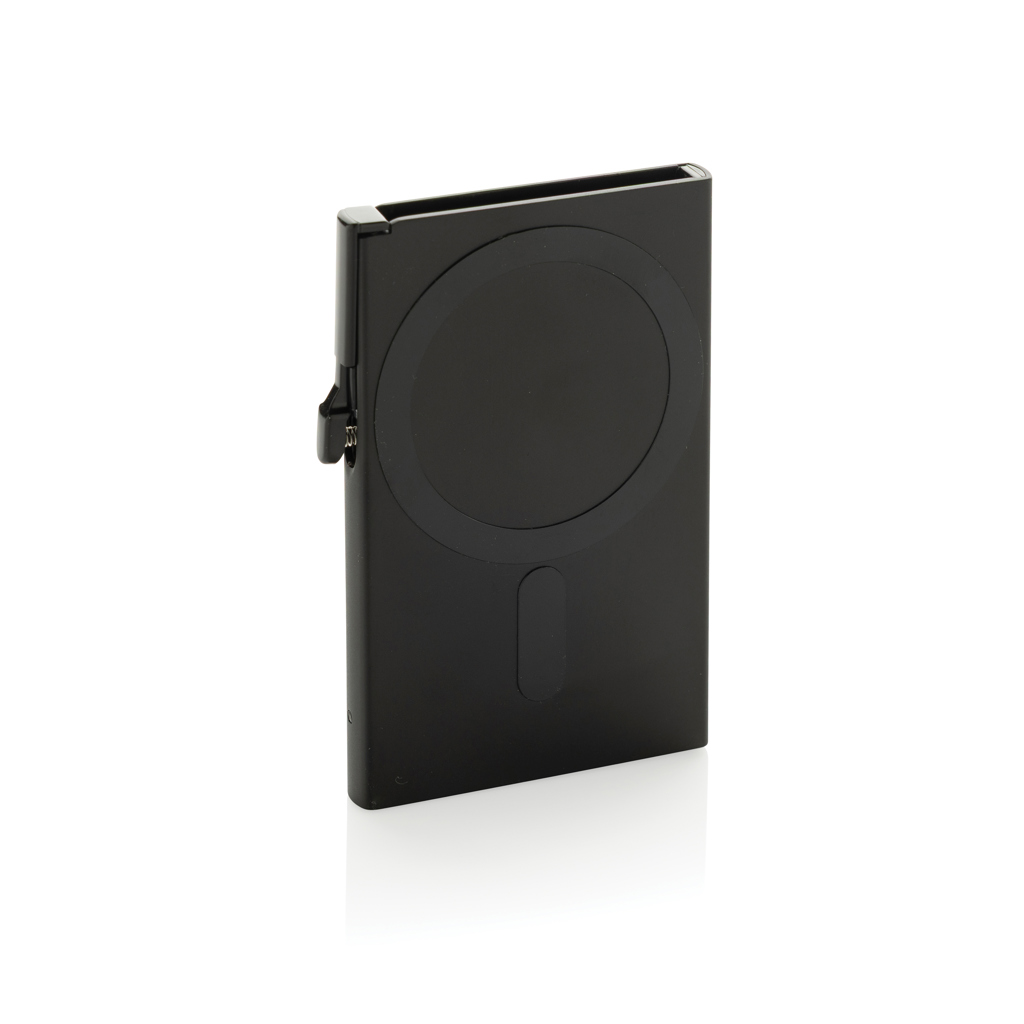Porte-cartes magnétique pour téléphone en aluminium