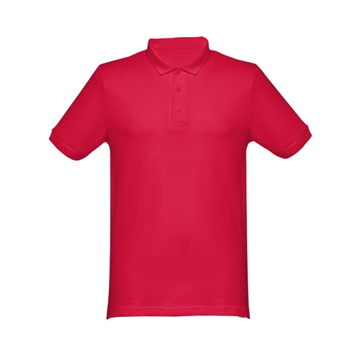 Polo rouge à manches courtes