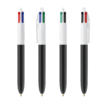 Stylos à quatre couleurs à corps noir