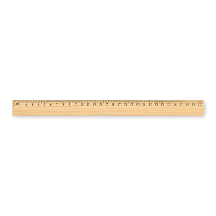 RULER30 – Wooden ruler 30cm