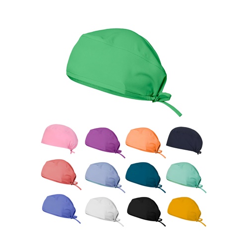VL SAGA. Casquette hygiénique (140 g/m²) 100 % microfibre – Personnalisé
