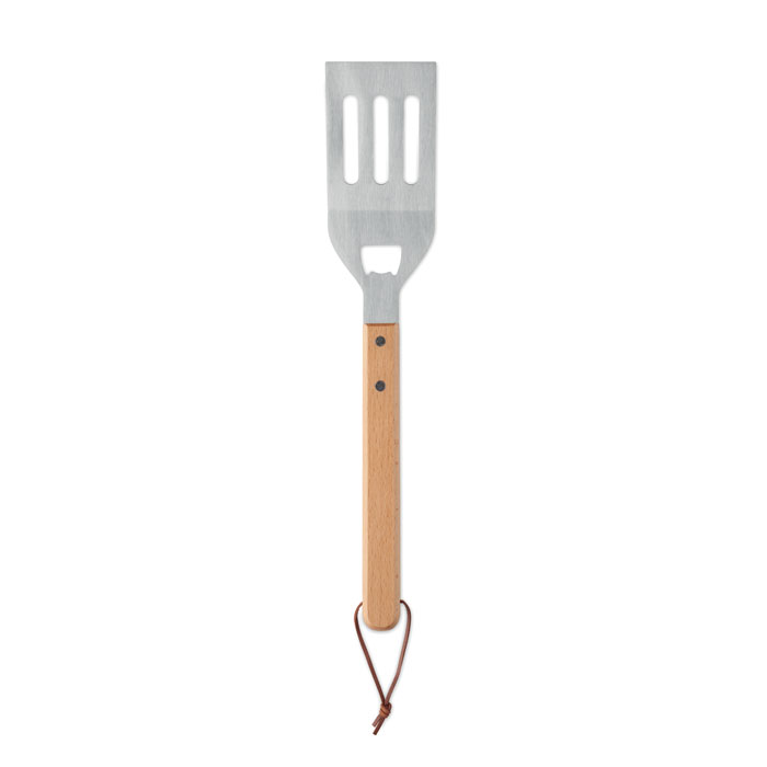 OPENCOOK – Spatule pour barbecue robuste en hêtre
