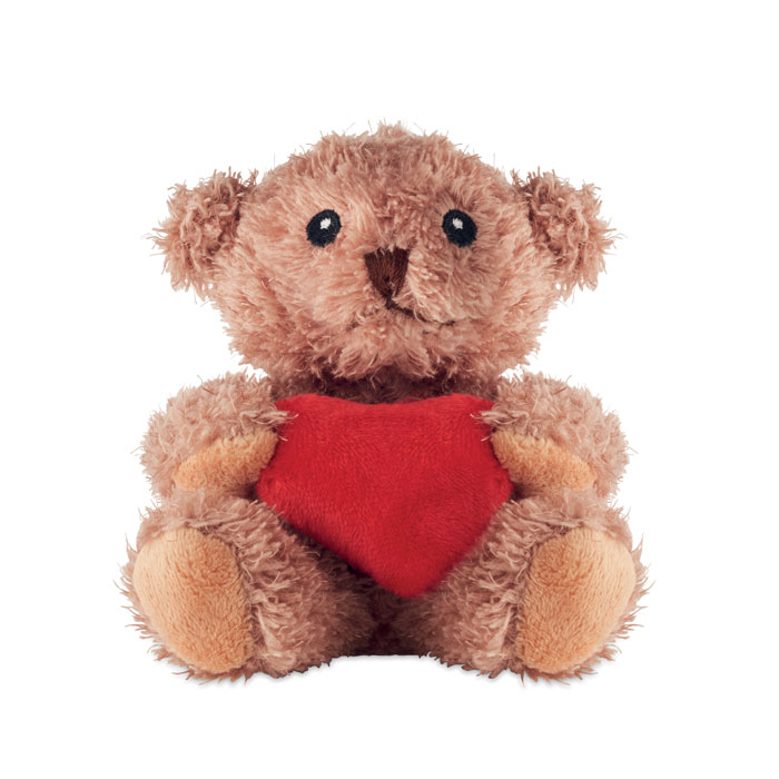 CUDDLE – Petit ours peluche avec cœur
