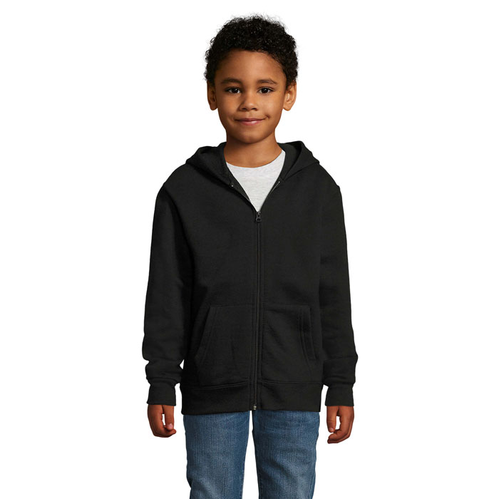 STONE KIDS – STONE KIDS VEST ZIP CAPUCHE