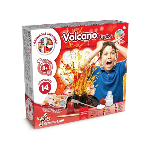VOLCANIC ERUPTION GAME. Jeu éducatif pour enfants
