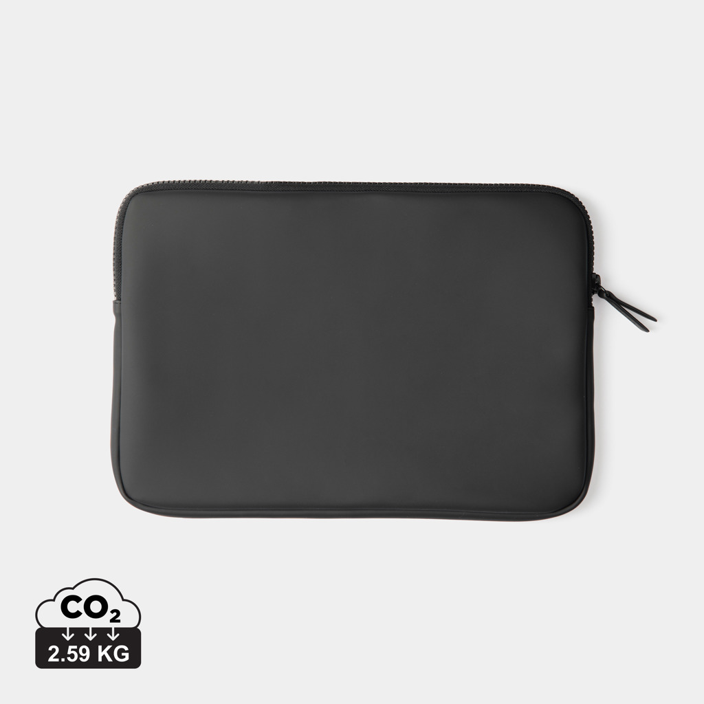 Housse d’ordinateur portable noire avec fermeture éclair