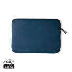 Housse d’ordinateur portable bleue avec fermeture éclair