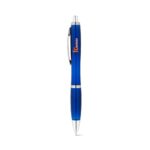 swing rpet. stylo bille en pet recyclé (100% rpet) avec attache métallique