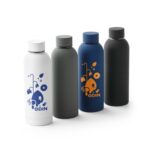 Quatre gourdes réutilisables design avec logo Odin