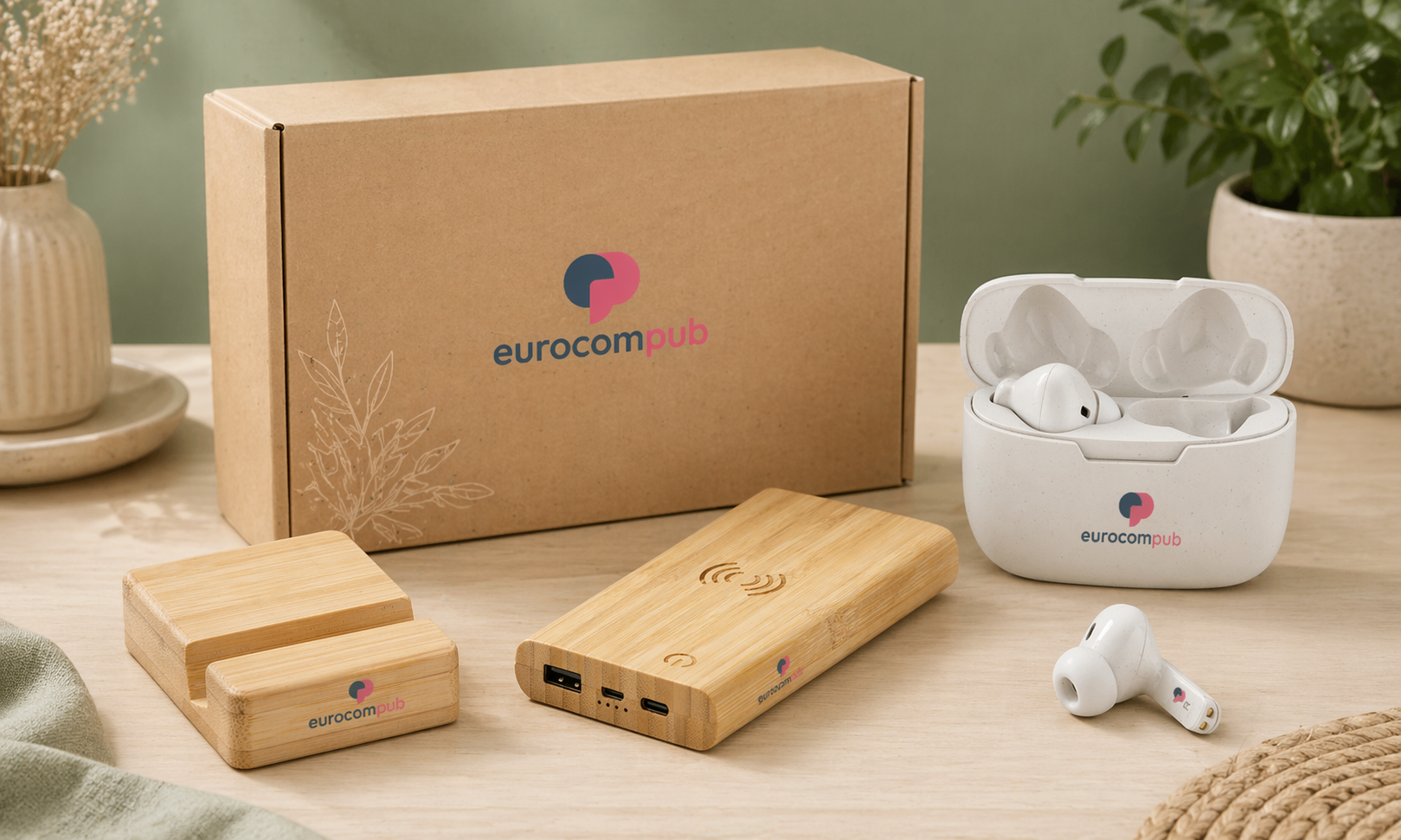 Kit de bienvenue éco-responsable et personnalisable