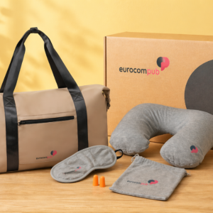 Kit de voyage avec sac et coussin cervical