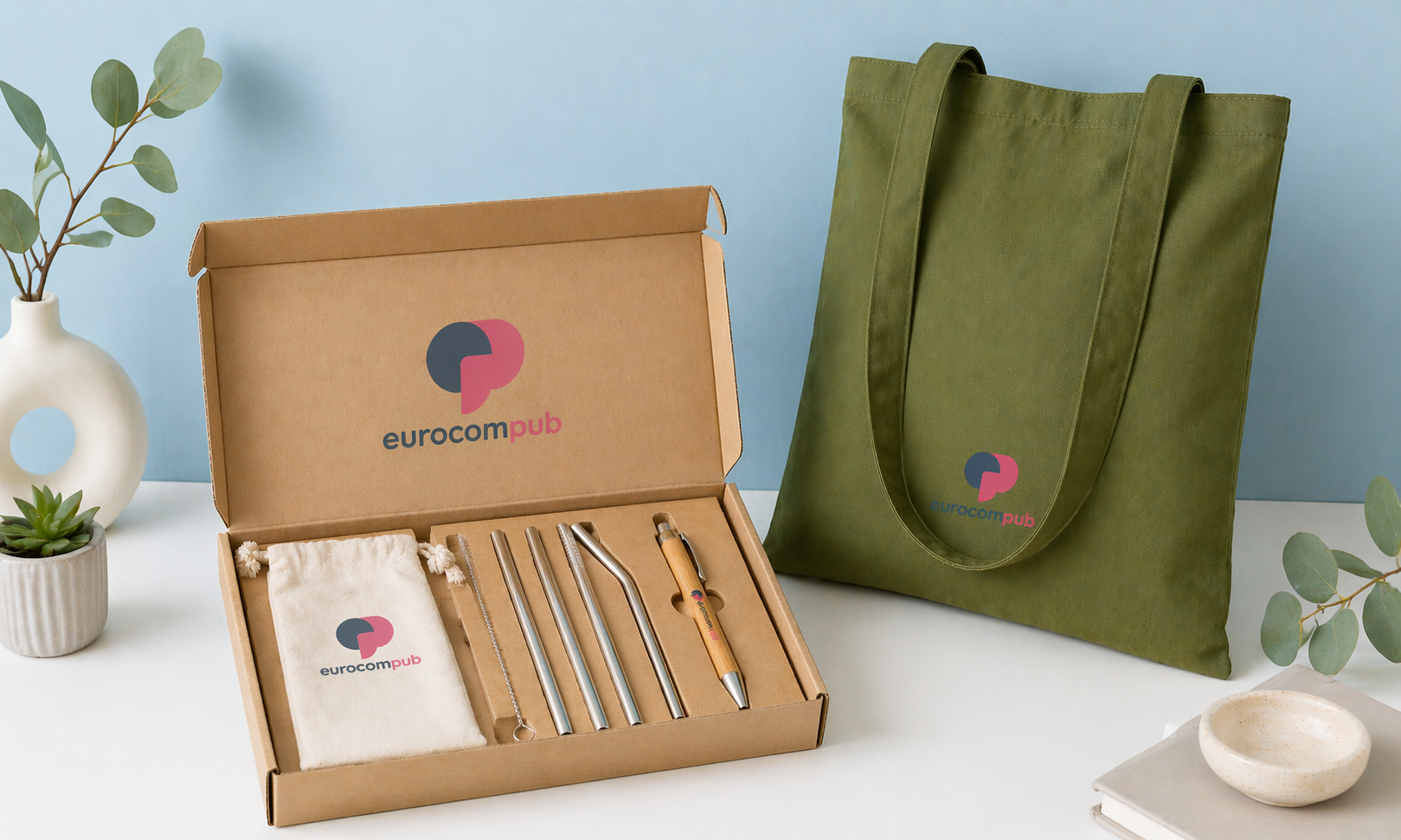 Welcome pack personnalisé et éco-friendly