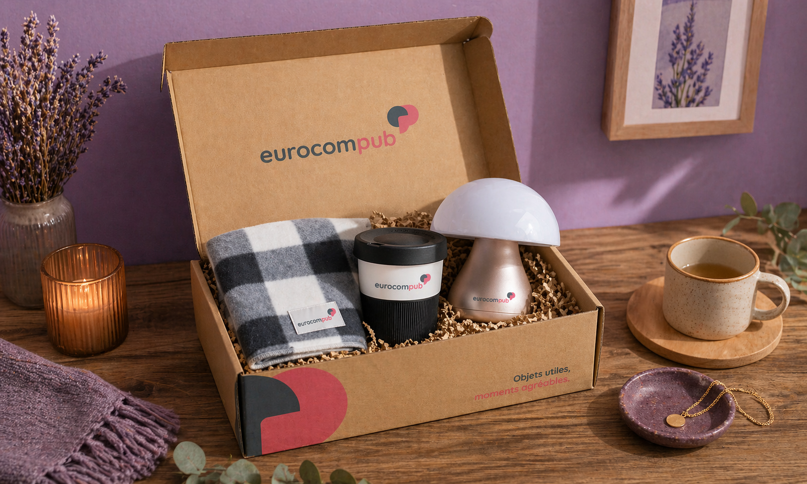 Kit de bienvenue sur-mesure, utile et cocooning