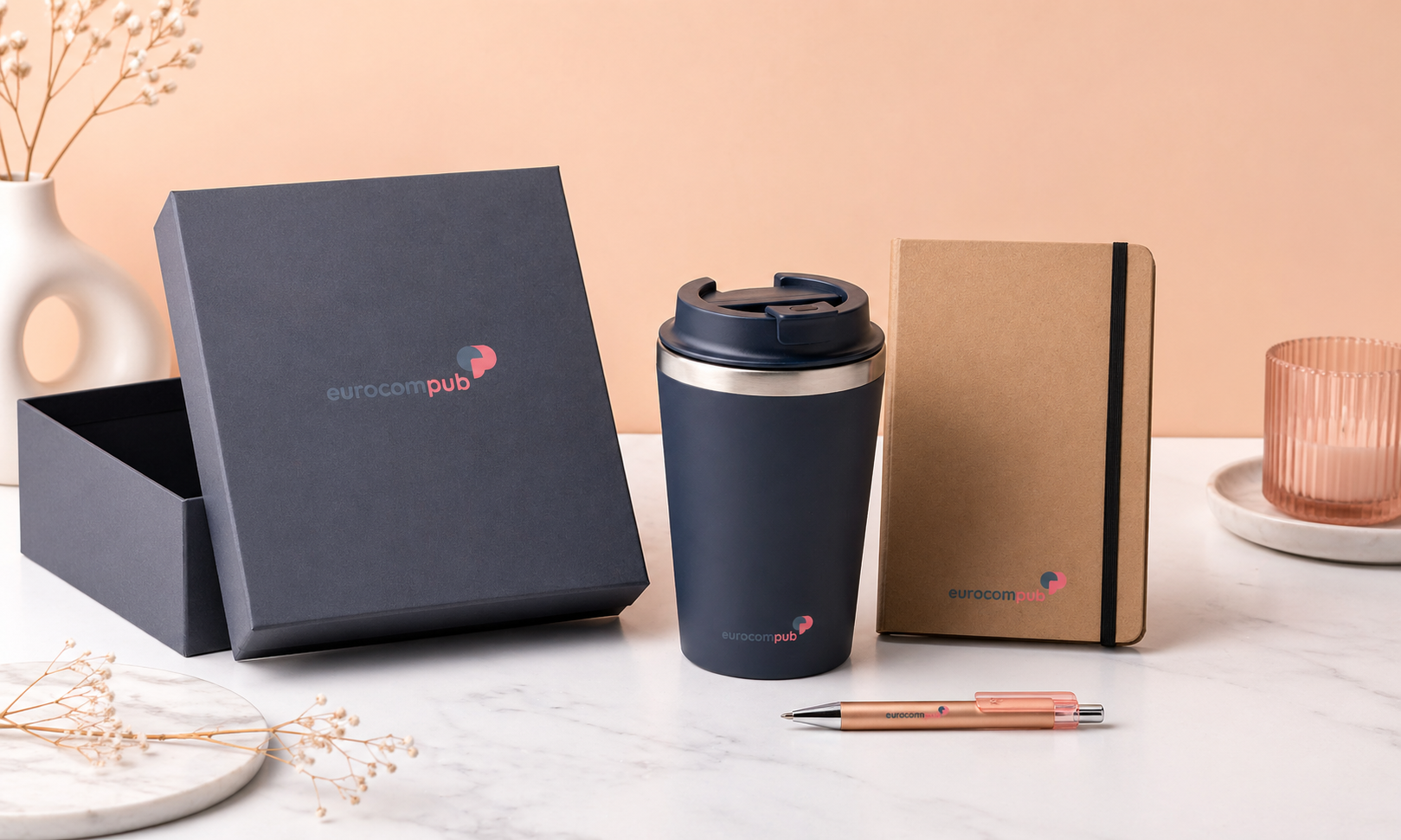 Welcome pack personnalisable, spécial accessoires de bureau