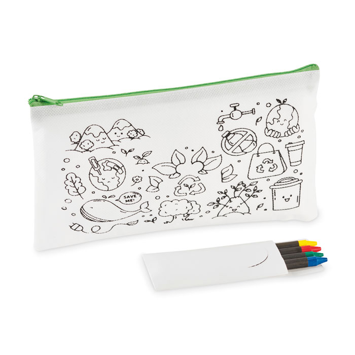 CRAY – Trousse 4 crayons de couleur