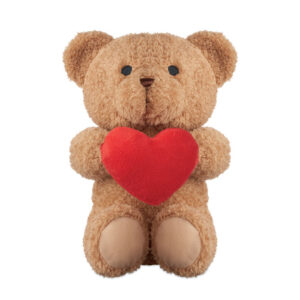 snuggle grand ourson avec cœur 23cm