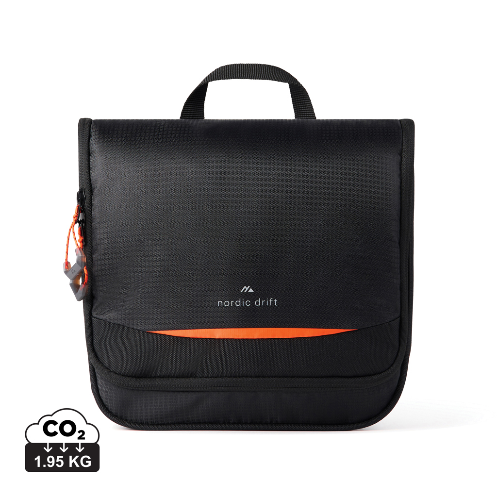 Trousse de toilette noire Nordic Drift