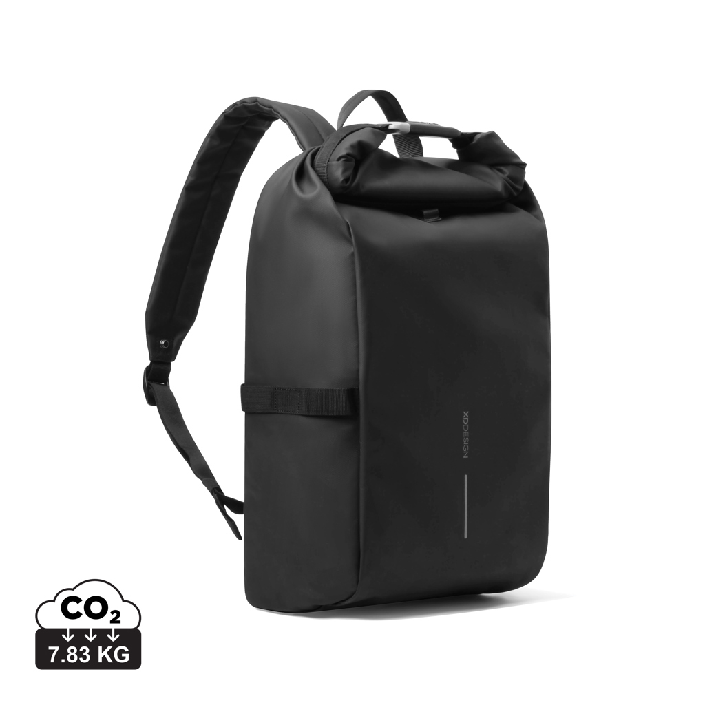 Sac à dos noir minimaliste étanche