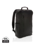 Sac à dos noir minimaliste avec poignée supérieure